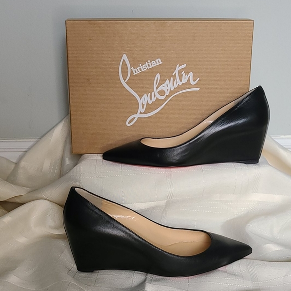 Christian Louboutin Shoes - Christian Louboutin Pipina Wedge sz 37.5